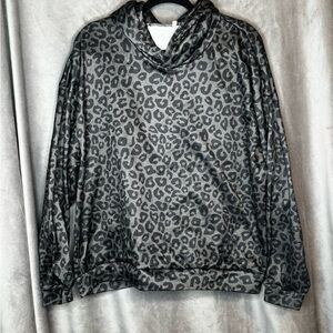 Leopard Print Hoodie